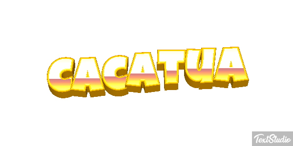 Cacatúa Efecto de texto