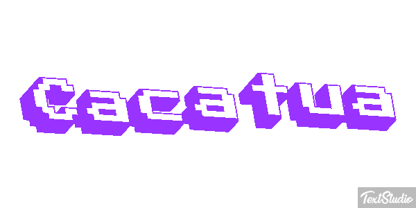 Cacatúa Efecto de texto