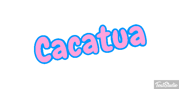 Cacatúa Efecto de texto