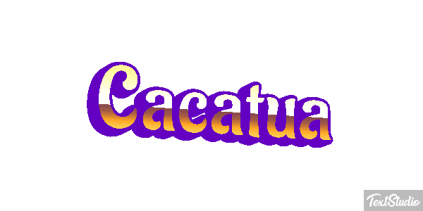 Cacatúa Efecto de texto