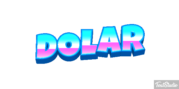Dólar Efeito do texto