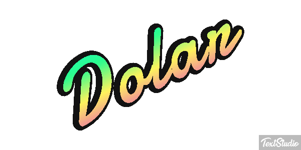 Dólar Efeito do texto