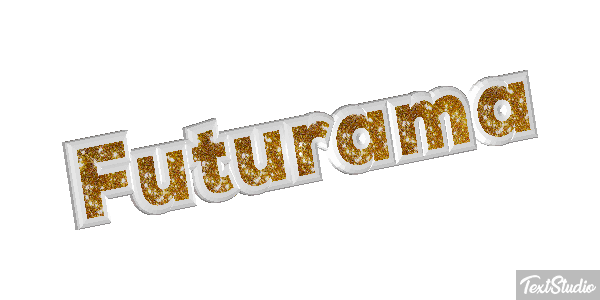 Futurama Text effect