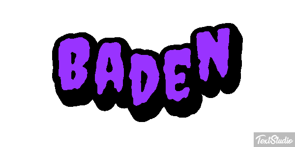 Baden Effetto testo