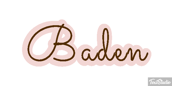 Baden Effetto testo