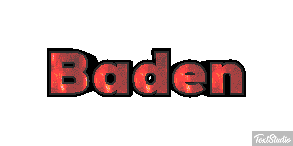 Baden Effetto testo