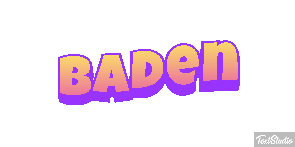 Baden Effetto testo