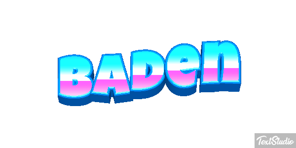 Baden Effetto testo