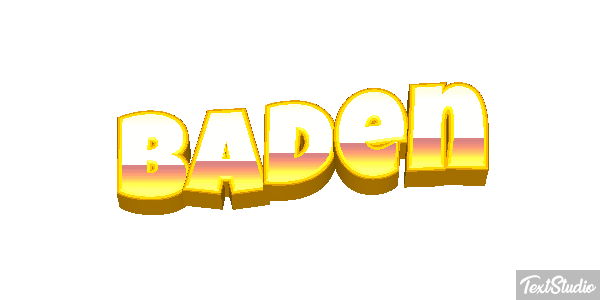 Baden Effetto testo
