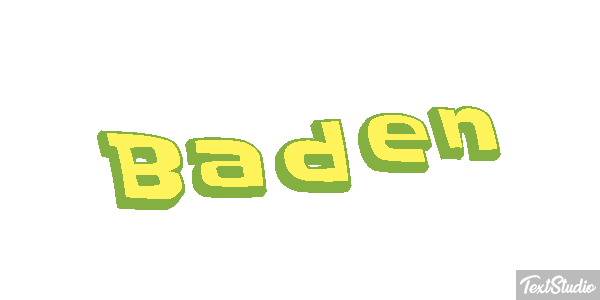 Baden Effetto testo