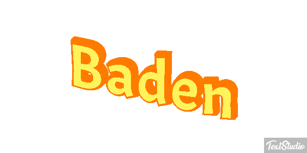 Baden Effetto testo