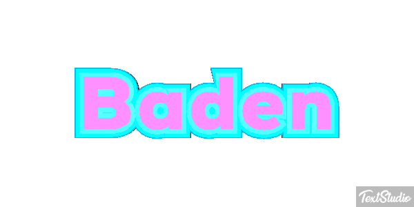 Baden Effetto testo