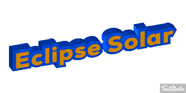 Eclipse Solar Effetto testo