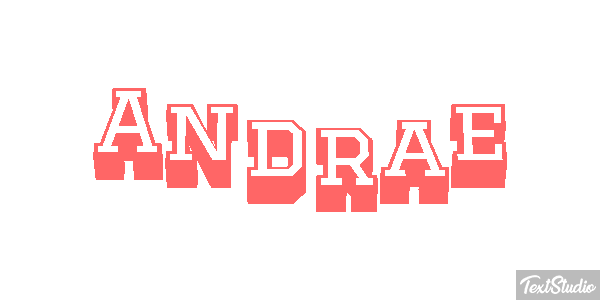 Andrae Text effect