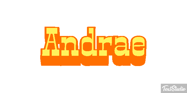 Andrae Text effect