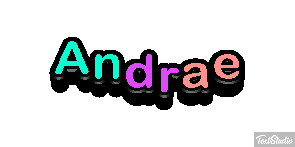 Andrae Text effect