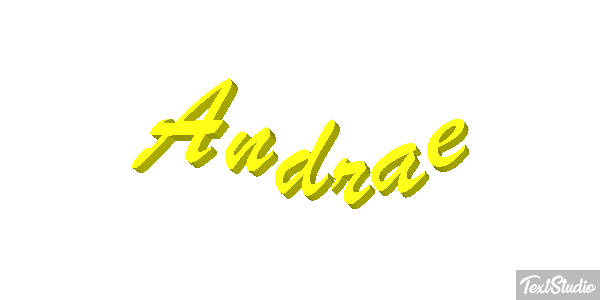 Andrae Text effect