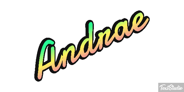 Andrae Text effect