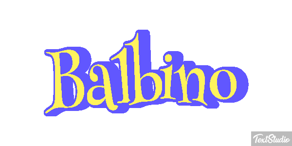 Balbino Efecto de texto