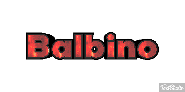 Balbino Efecto de texto