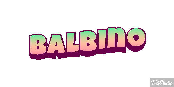 Balbino Efecto de texto