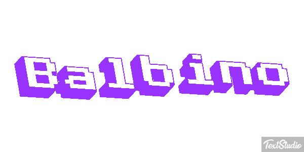 Balbino Efecto de texto