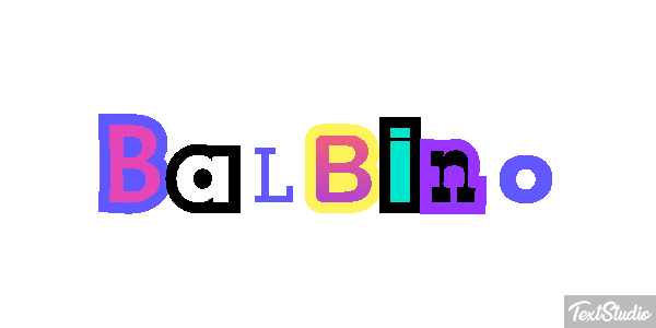 Balbino Efecto de texto