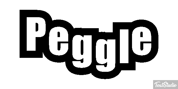Peggle Effetto testo