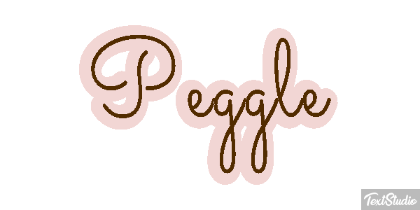 Peggle Effetto testo