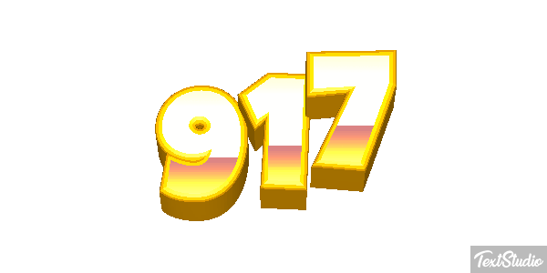 917 Tekst effect