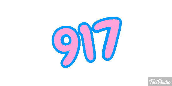 917 Tekst effect