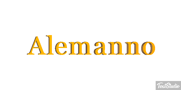 Alemanno Effetto testo
