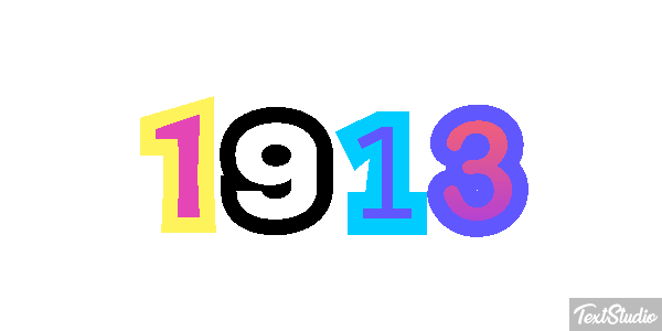 1913 Effetto testo
