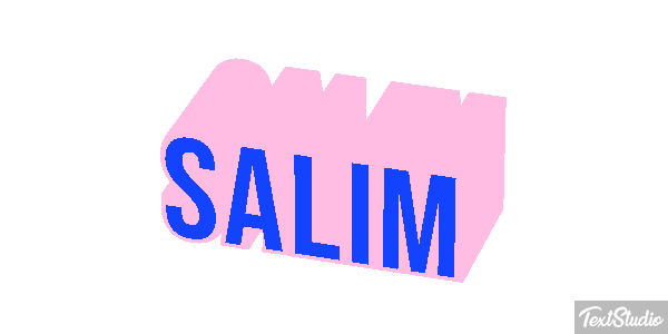 Salim Текстовый эффект