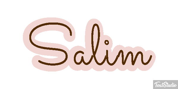 Salim Текстовый эффект