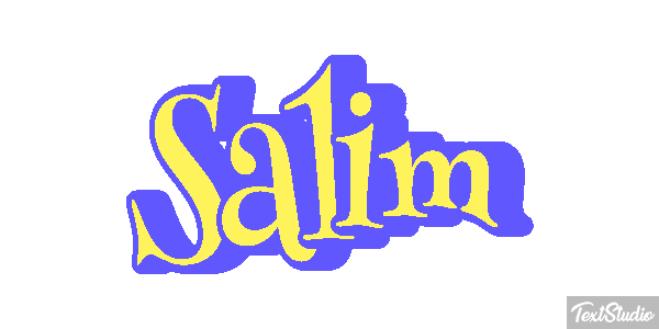 Salim Текстовый эффект