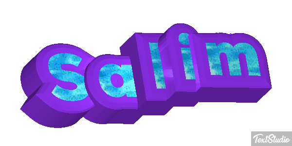 Salim Текстовый эффект