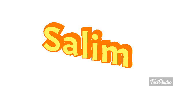 Salim Текстовый эффект