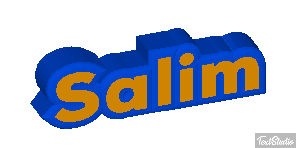 Salim Текстовый эффект