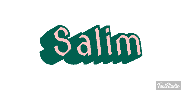 Salim Текстовый эффект