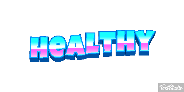 Healthy Efeito do texto