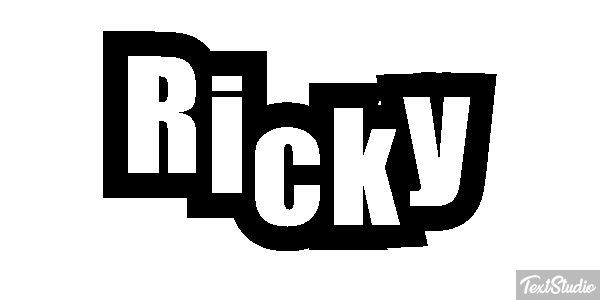 Ricky Efekt tekstowy