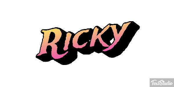 Ricky Efekt tekstowy