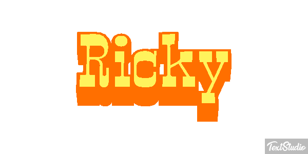 Ricky Efekt tekstowy