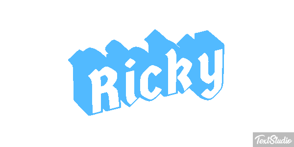 Ricky Efekt tekstowy
