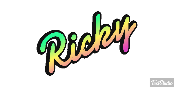 Ricky Efekt tekstowy