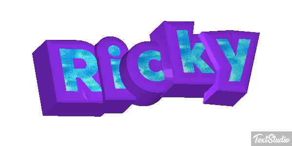 Ricky Efekt tekstowy
