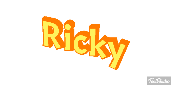 Ricky Efekt tekstowy