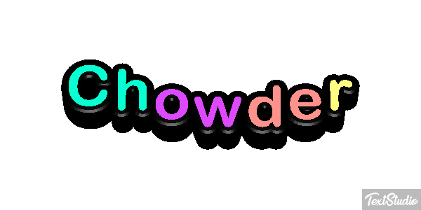 Chowder Metin efekti