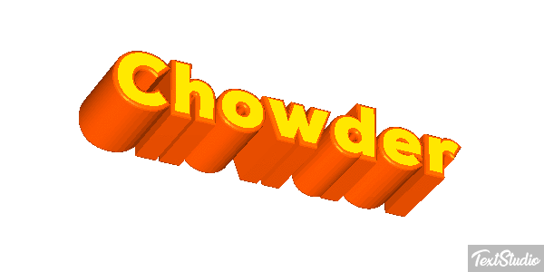 Chowder Metin efekti